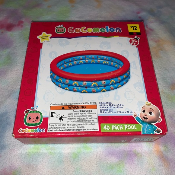 Cocomelon 40" Inflatable Pool - Picture 2 of 5